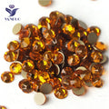 Glass Flatback Rhinestones Topaz Rhinestones Ss20 Bulk Glass Rhinestones