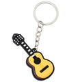 Creative Mini Musical Instrument Gift Drum Keychain for Guitar Kalimba Ukulele Violin Piano African Drum
