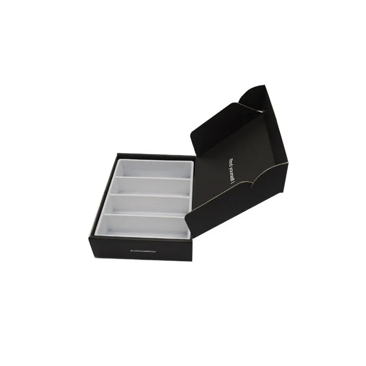 HENGXING Customized Corrugated Paper Mailer Box Foldable Packaging for Socks Embossed and Matt Laminated Shipping Box