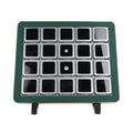 Luxury Gold Tray Set Deluxe Presentation Tray Set with Gold Frame Elegant Storage for 20 Boxes