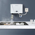 Economic Abs Plastic Whole House Bathroom Hot Instant Shower Tankless Water Heater Electric