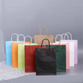 Wholesale Luxury Black Shoes Clothes Wrapping Paper Bags Printing Custom Logo Clothing Shopping Gifts Jewelry Wrapping Paper Bag