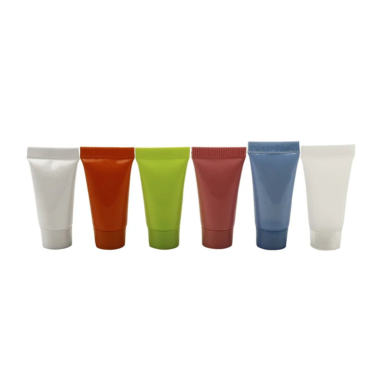 Eco-Friendly PCR Soft Plastic Tubes 15ml 200ml Lotion Cream Containers Pump Squeeze Sealer Empty Cosmetics Screen Printing