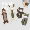 Wholesale Custom Pet Dog Interactive Toy Medium Large Dogs Squeak Plush Toy Durable Dog Chewing  Stuffed Animal Toys