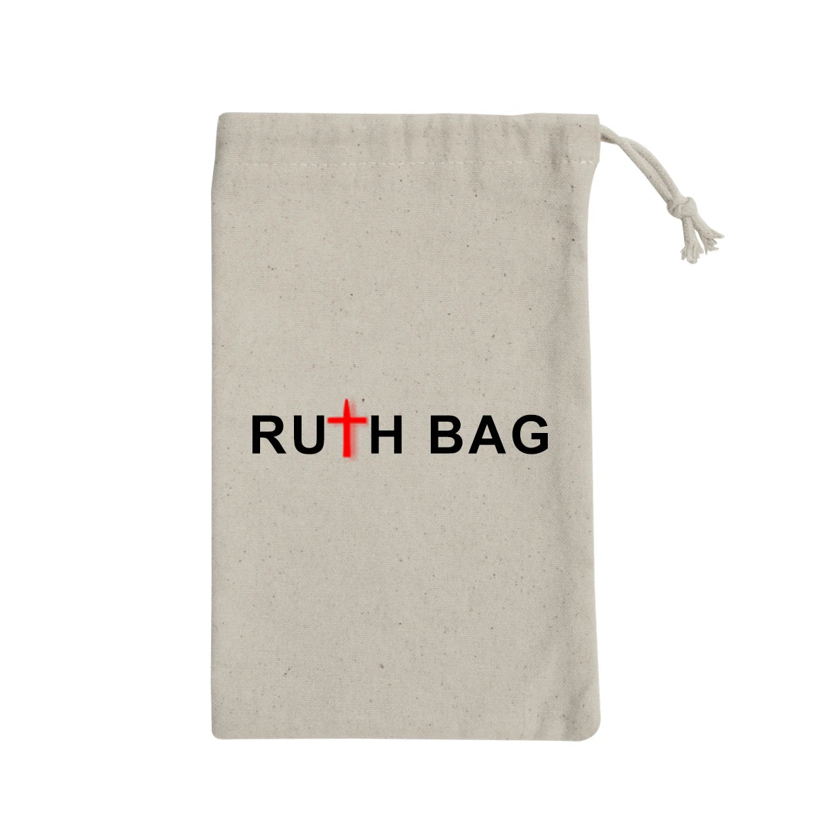 8oz Reusable Natural Cotton Cosmetic Bag Silk Satin Drawstring Closure Custom Logo Jewelry Shopping Pouch Letter