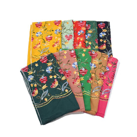 Henry'S Fabrics Factory Accepts Custom Embroidery Designs Floral Embroidery Fabrics for Dresses