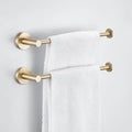 HOMEDEC Modern Stainless Steel Wall-Mounted 60cm Bathroom Towel Rack Set with Screw Towel Bar Handles 3-Year Warranty Guangdong