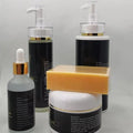 Fast Whitening & Brightening Set Shea Butter Face Cream Aloe Vera Serum Papaya Soap Glycerin Body Oil