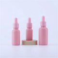 5ml 10ml 15ml 20ml 30ml 50ml 100ml Stardu Packaging Matte Pink Glass Dropper Bottle for Essential Oil with Pink Dropper
