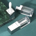 3ml  5ml   Liquid Lip Gloss Tube Empty DIY Handwork Lipstick Lips Tubes Cosmetic Containers Bottles with Golf/Silver/BlackLid