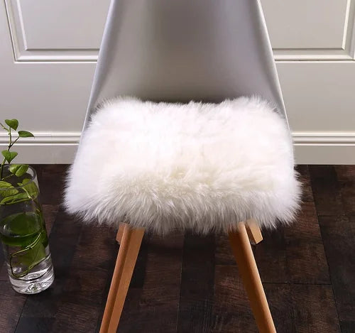 Such Soft Fluffy Nice Faux Sheepskin Fur Rugs and Carpets Fake Fur Chair Pads