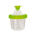 200 Ml Free Wash Pot 50 Sets a Box of Car Paint Sheet Metal Spray Gun Pot General  Cans Plastic Cups Disposable Containers
