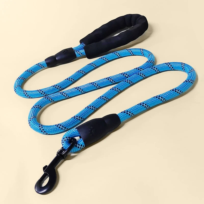 Heavy Duty High Quality Reflective Soft Handle Nylon Rope Correa Para Perro Eco Friendly Leash Dog