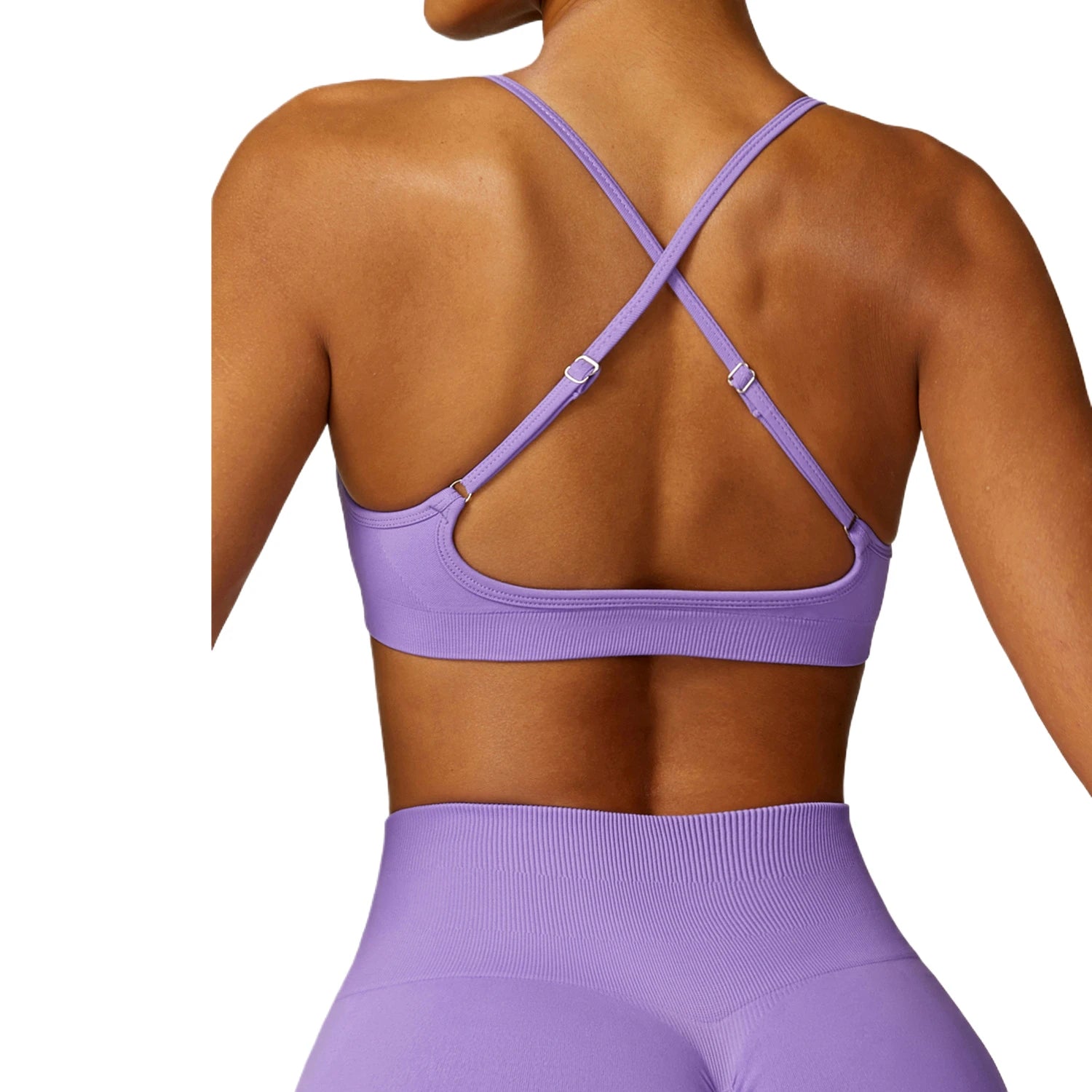 New Innovation Soft Quick Dry Running Gym Sexy Sports Bra Seamless Yoga Bra