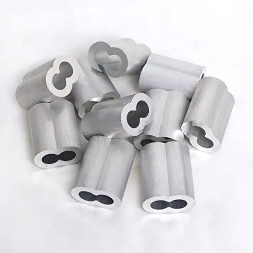 Hot Sale Factory Direct Sale Wire Rope Sling Ferrule Sleeve in Aluminum Round Aluminum Sleeve