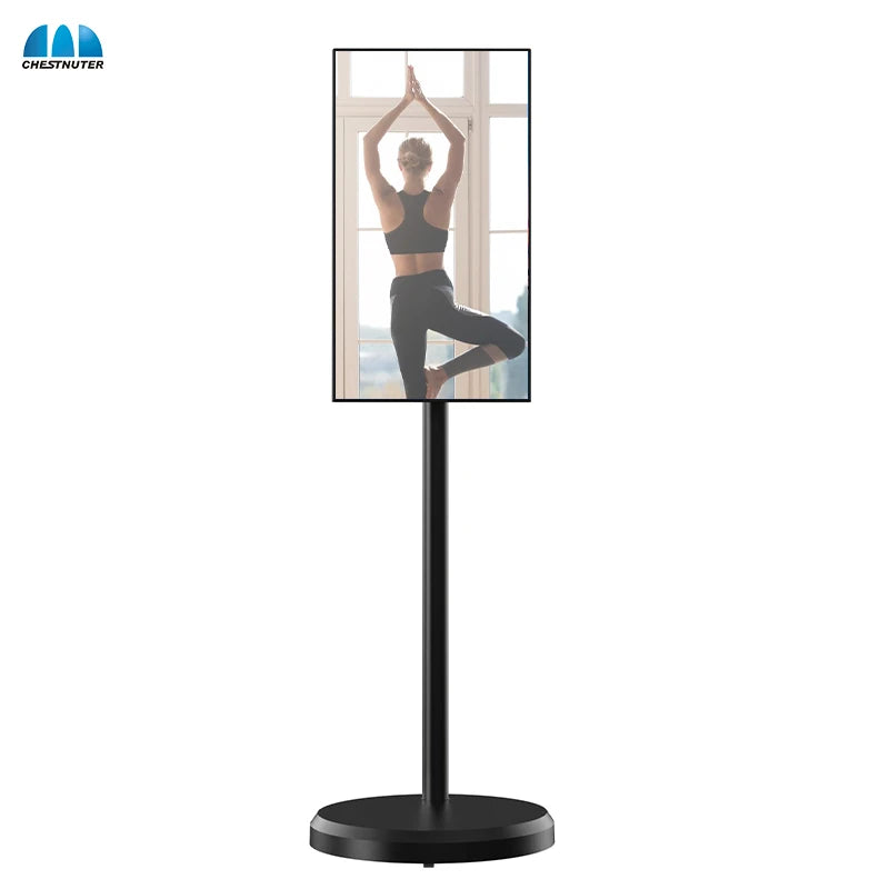 2025 Portable Smart Rotating Screen 21.5 27 32 Inch Touch Display IPS Mobile Android 13 IPTV Touch Screen Smart TV