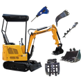 Free shipping mini crawler excavator mini excavator small digger chinese mini excavator for sale