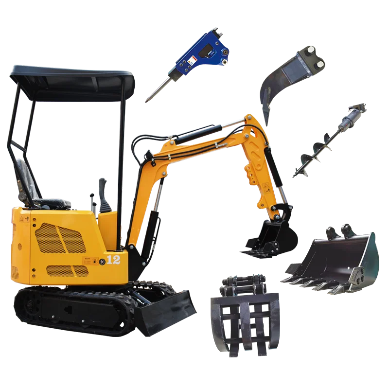 Free shipping mini crawler excavator mini excavator small digger chinese mini excavator for sale