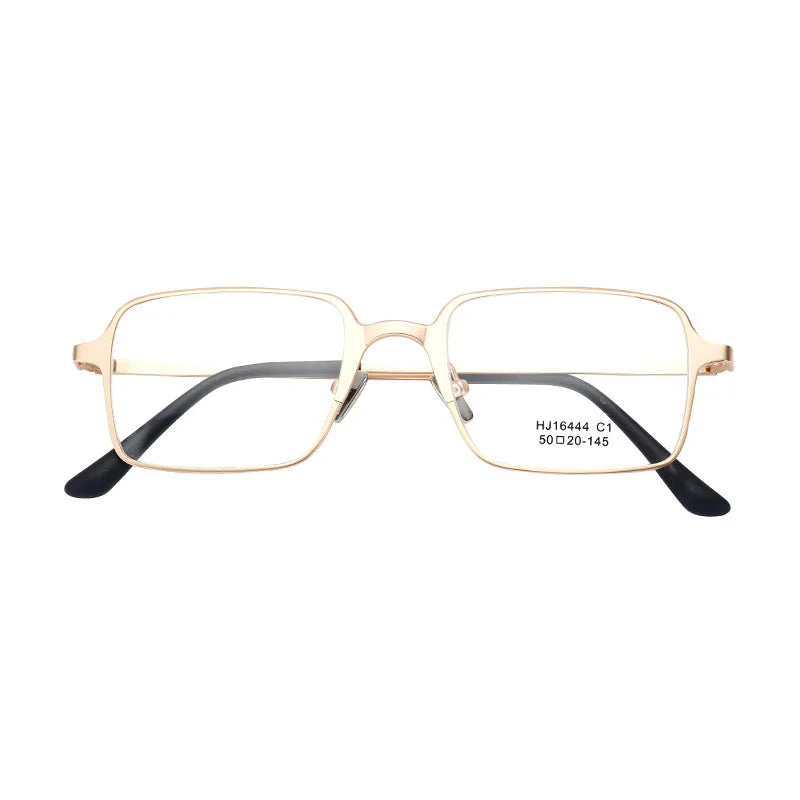Diamond Face Shape Match Vintage Optical Spectacles Frame Fashionable Classic Full Metal Eyeglasses Newest Fashion Accessory