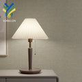 Modern Style Custom Vinyl Osnaburg Wallpaper for Home Office Hotel Bedrooms Waterproof Anti-Static Wallcovering Decorative