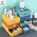 Color Rich Drawer Desktop Cosmetics Storage Box Desk Desk Student Dormitory Stationery Organizer Box Desk Shelving