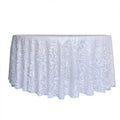 Luxury Wedding Sequin Embroidered Organza Table Overlays