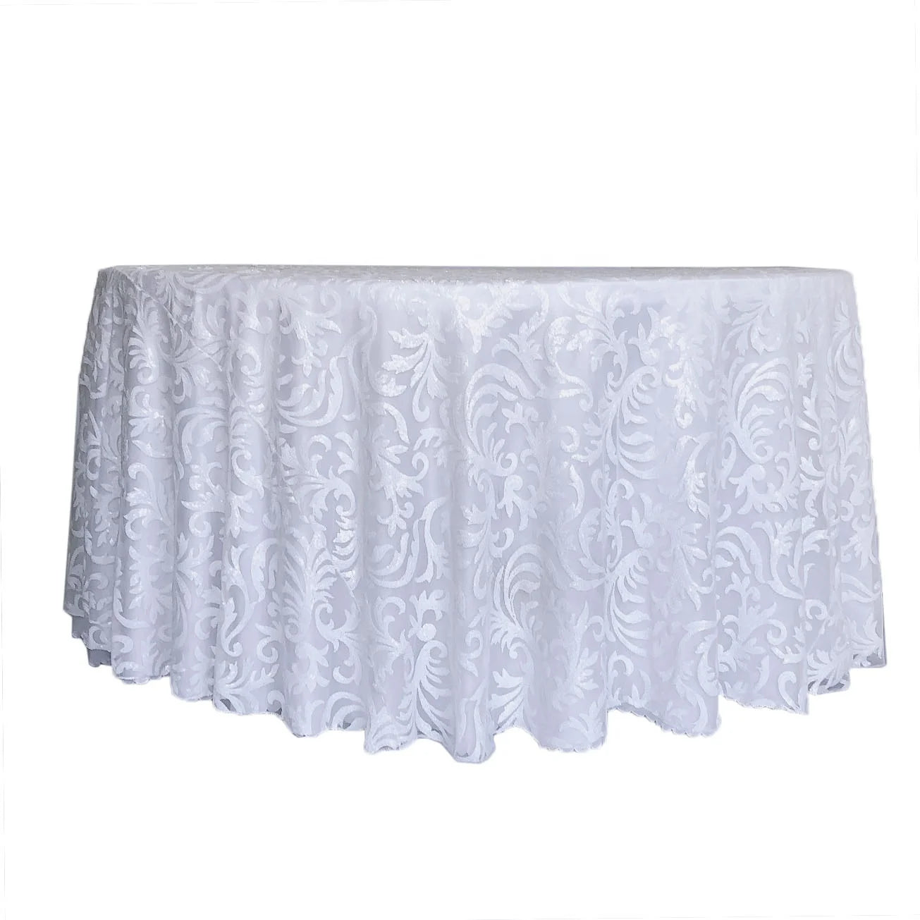 Luxury Wedding Sequin Embroidered Organza Table Overlays