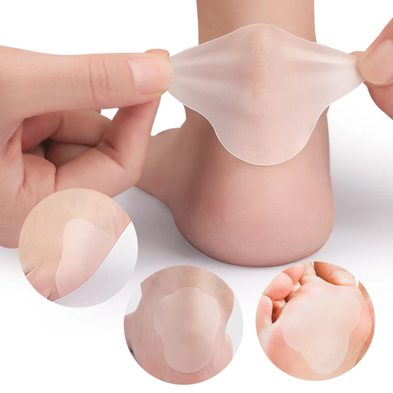 Ankle Anti-friction Stickers Foot Care Callus Blister Patch High-heeled Shoe Insoles Invisible Heel Stickers