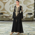 2024 Latest Design Dubai Abaya Simple Modest Kaftan Clothing Long Dress Open Abaya Women Muslim Dresses Kimono