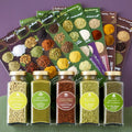 Hot Sale Spice Label and Pantry Label Set Herbs Names Water Resistant Spice Jar Sticker for Spice Organization