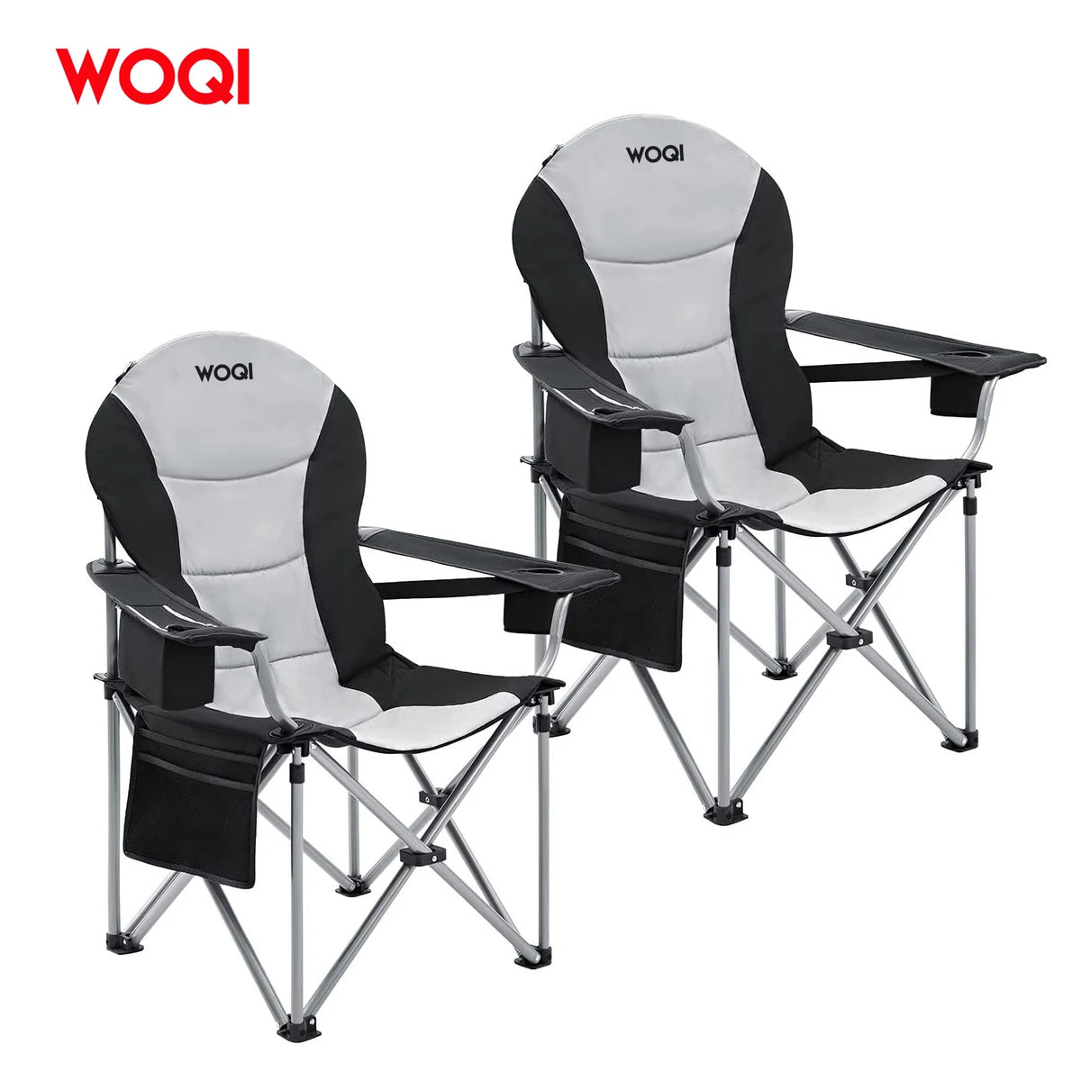 WOQI Wholesale Modern Lightweight Outdoor Folding Chair for Picnic Travel Beach Camping & Park Use MegaBDM