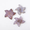 Natural Crystal Hand Carved Animal Agate Geode Starfish Carving Crystal Agate Geode
