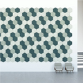 Sound Isolation Design Square Self Adhesive Sound Proof Polyester Fiber Felt Acoustic Panel for Home Studio Wall Ceiling Door