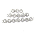 Fashion Crystal Rhinestone Bikini Connectors Swimwear Hardware Rhinestone Connector Accessories