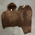 Bulk Vintage Acid Washed Fade Color Men's Sweatshirts 460gsm Heavyweight Pullover Custom Full Face Zip Hoodies for Men