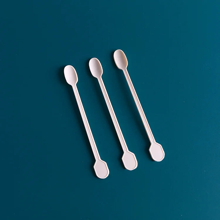 130mm/115mm Biodegradable Disposable Cornstarch Coffee Tea Spoon Stirrer Sticks Coffee Stirrers Sticks