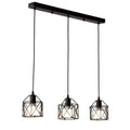 Nordic Metal Vintage Home Decorative Iron Chandelier Ceiling Light Indoor Restaurant Kitchen Decor Hanging Dining Pendant Light
