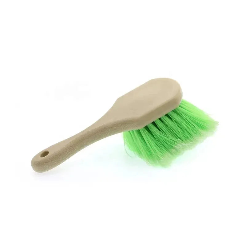 Factory Price Car Wash Brush Wheel and Fender Brush with Short Handle Tire Cleaner for Car Detailing