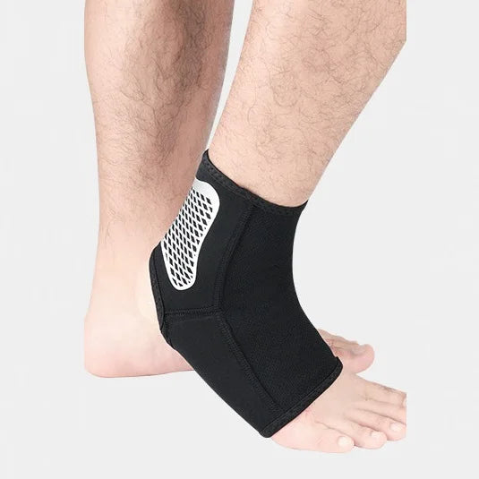 Ankle Support Brace Leg Shin Foot Protector Guard Warm Open Heel Sleeve Ankle Bandage Socks