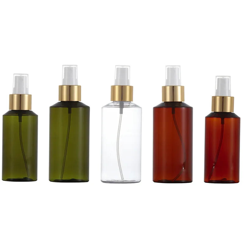 Custom Made 150ml PET Frosted for Pump Sprayer Plastic Spray Bottle for Hair Oil Perfume Shampoo