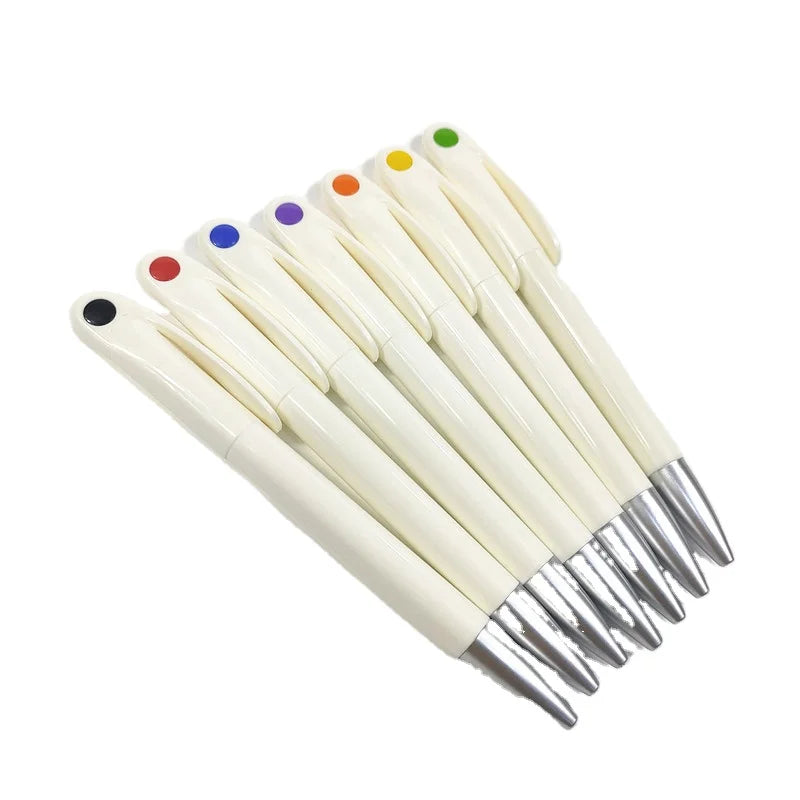2025 New Style Sublimation Black Ink Ballpoint Pen Blanks Heat Press Customizing Pen