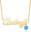 Qiuhan OEM/ODM Customized Stainless Steel Necklace with Butterfly Design Anniversary Gift Custom Initials & Name