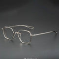 Designer Branded Spectacle Frames Ladies Brand Eye Glasses Optical Pure Glasses 2024 Titanium Spectacle Frames