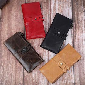 Women Wallets Fashion Long Leather Top Quality Card Holder Classic Female Purse Zipper Brand Wallet Money Clutch for Women