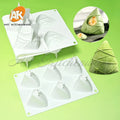 AK Zongzi 3D Silicone Mousse Cake Molds for Dragon Boat Festival Decorating Pastry Tool Rice Dumpling Sweet Dessert Mold Bakery