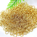 JFR1017  Jewelry Accessories 18k Gold Silver Plated Jump Ringsopen Brass Jump Ringslink Circle Jump-rings