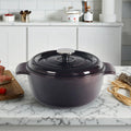Hot Sale Enameled Round Cast Iron Cooking Nonstick Skillet Dutch Oven Casserole with Lid Dishes