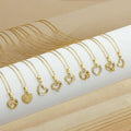 DAIHE 2025 New Zircon Heart Shaped Necklace 18k Gold Plated Stainless Steel Women's Necklace