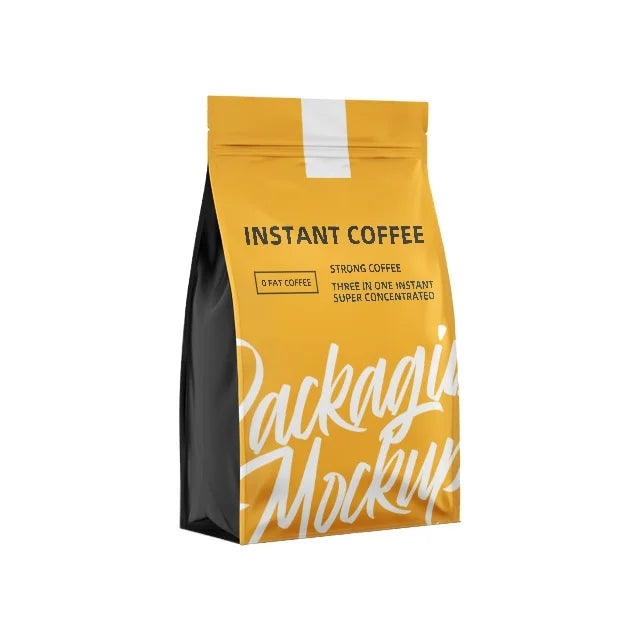 China Factory Customizable Aluminum Foil Ziplock Tea Coffee Packaging Bag Side Gusset Competitive Price for Food Industrial Use