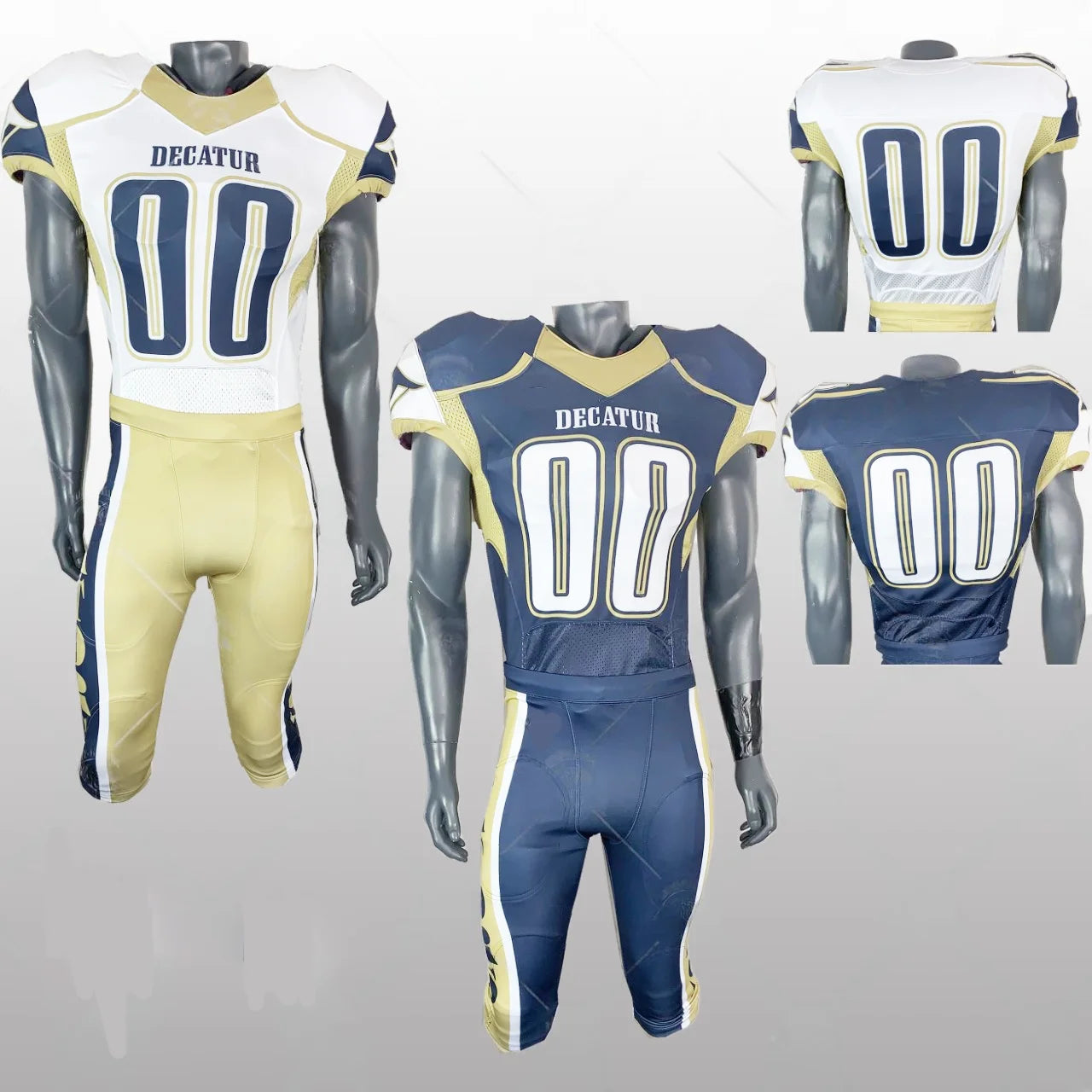 Customized Embroidery Name Logo American Football Jerseys Sublimation Adult Youth American Football Wear